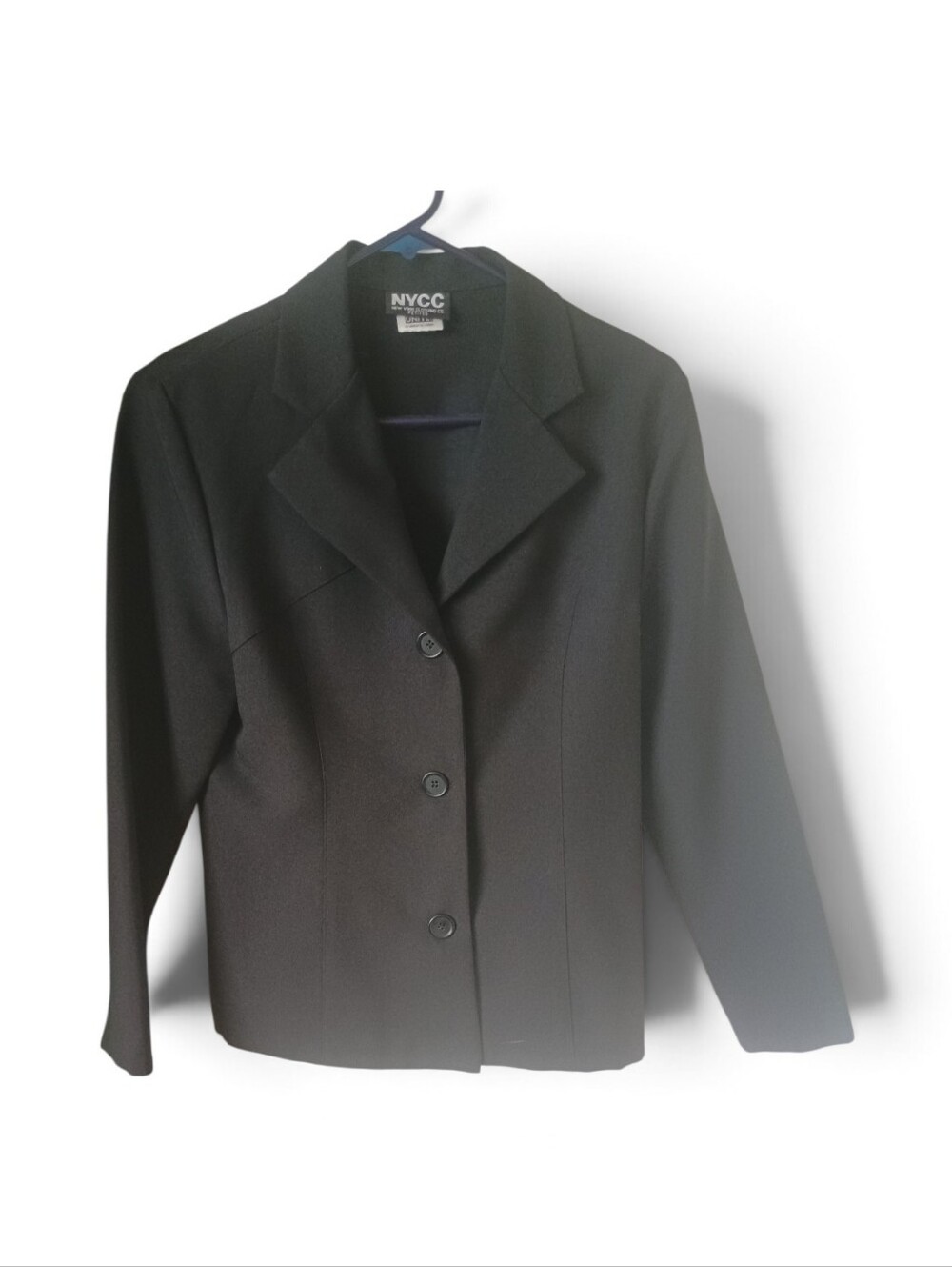 NYCC Women's Petite Black Blazer. Size 12P.